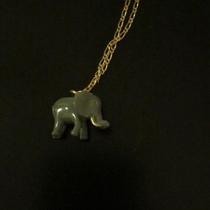 J.Crew Elephant necklace